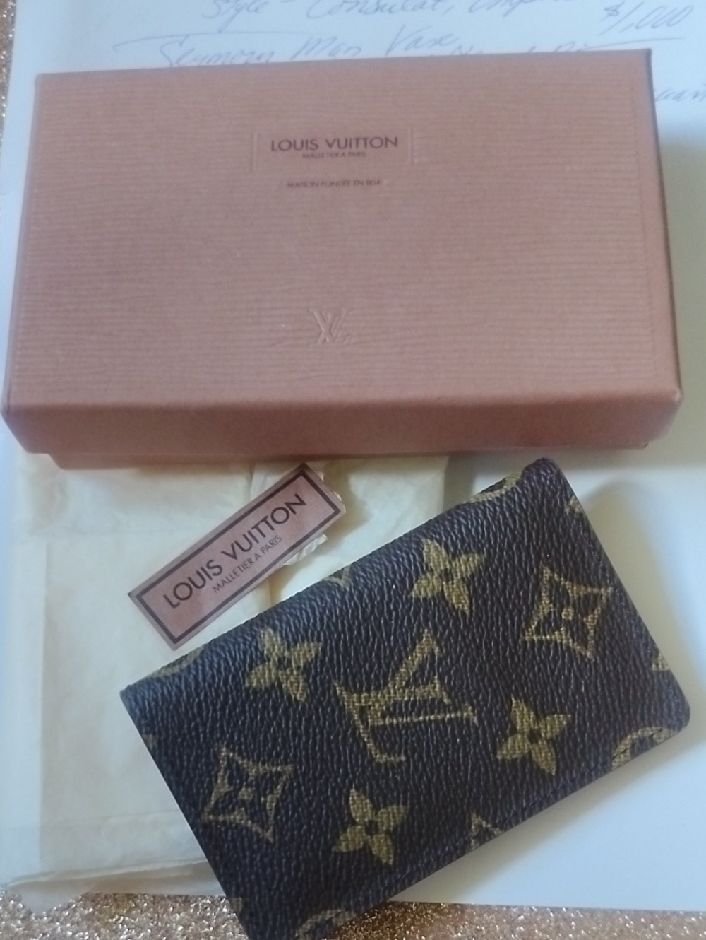 Louis Vuitton Monogram Card Holder M56362 Rare, With Box, Never Used